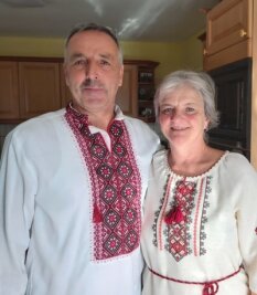 Paar aus dem Vogtland berichtet aus der Ukraine: "Die Freunde des Opas sind alle tot" - Achim und Gabi Döbrich