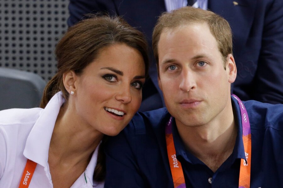 Palast: Kate und William gerührt von vielen Nachrichten - Kate, Prinzessin von Wales, und William, Prinz von Wales, bei den Olympischen Sommerspielen. Die Ehefrau des britischen Thronfolgers bekommt Chemotherapie, wie sie in einer Videobotschaft sagte.