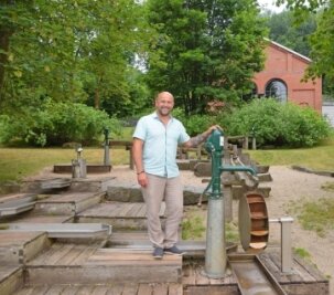 Park der Generationen bietet Plätze zum Relaxen und Toben - Sachgebietsleiter Sven Keil will gern neben dem Wasserspielplatz noch einen Trimm-Dich-Pfad etablieren.