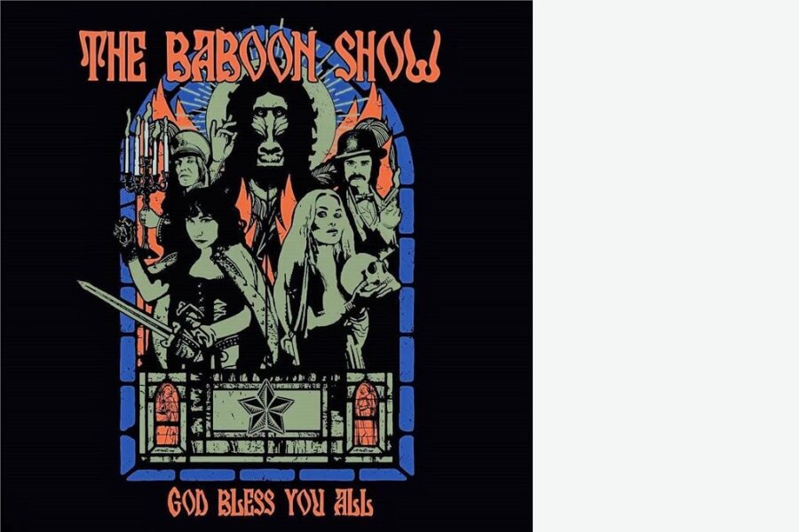 Partyfutter: The Baboon Show mit God Bless You All" - 