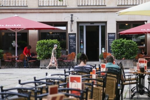 Personalmangel in Chemnitzer Gaststätten - Im Restaurant "La Bouchée" hat man aus dem Personalengpass bereits eine Konsequenz gezogen: Das Lokal bleibt sonntags zu.