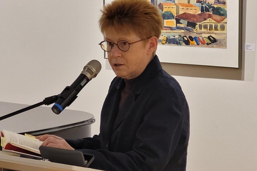 Petra Pau spricht in Zwickau über Antisemitismus und fordert: „Von klein auf Respekt lernen“ - Über „Antisemitismus im Bundestag“ sprach Petra Pau am Donnerstag in der Domhof-Galerie.
