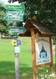 Pilgerwanderung durch Landkreis - In Kirchbach ist eine Mittagspause eingeplant. 