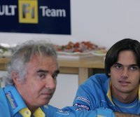Piquet erneuert Vorwürfe gegen Ex-Team Renault - Flavio Briatore (l.) und Nelson Piquet