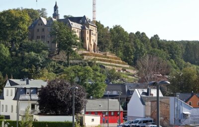 Pläne für Bettenhaus in Lichtenstein öffentlich einsehbar - Das geplante Bettenhaus soll im Gesamtbild, vor allem in Bezug auf das Schloss, so wenig dominant wie möglich wirken. 