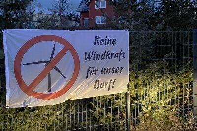 Planer sehen Oederan als Standort für Windkraftanlagen - Anwohner in Görbersdorf protestieren schon seit Monaten gegen die geplanten Windräder in der Umgebung ihres Ortsteils.