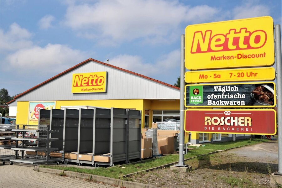 Platz für 5000 Artikel: Darum ist der Netto-Markt Eppendorf geschlossen - Der Netto-Markt in Eppendorf wird derzeit umgebaut.