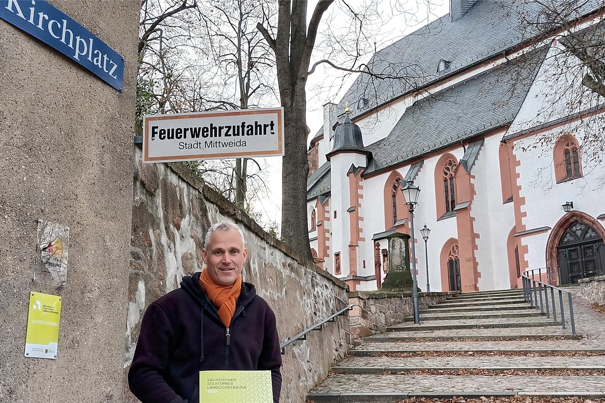 Platz rund um Stadtkirche Mittweida Deshalb gab’s für die Umgestaltung