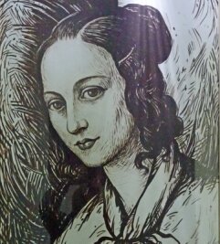 Plauen ehrt Künstlerin auf vielfältige Weise - Clara Schumann, geborene Wieck, in einer Darstellung des Malers Hans Hegner.