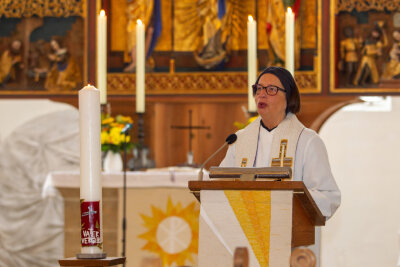 Pfarrerin Beatrice Rummel initiierte die Aufnahme Plauens in die Nagelkreuzgemeinschaft.