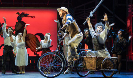 Plauen-Premiere für neuen Ballettchef mit altem "Don Quichotte" - Unterhaltsam, akrobatisch und ohne nennenswerte Tiefe: Das Ballett "Don Quichotte" am Theater Plauen-Zwickau.