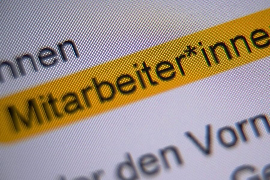 Plauener CDU für Verzicht auf Gender-Schreibweise in Behörden - Geht es nach der CDU-Stadtratsfraktion, soll die Plauener Stadtverwaltung auf die Gender-Schreibweise verzichten. 