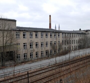 Plauener Gardine, Fabrik