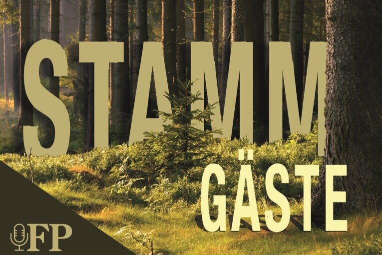 Podcast "Stamm-Gäste": Bunte Striche an Baumstämmen - Geheimnisvolle Zeichen? - 