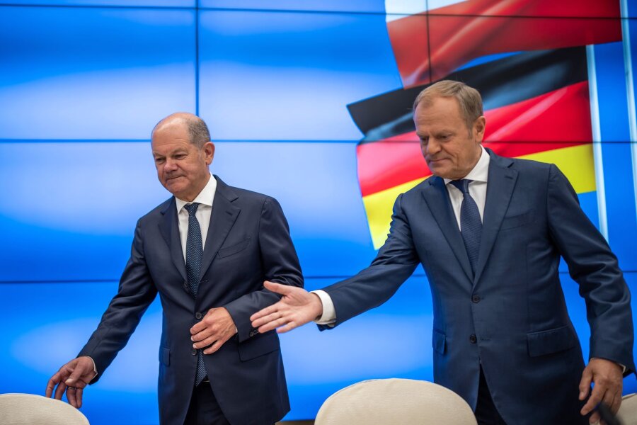 Polen und Deutschland wollen Zusammenarbeit stärken - Die Beratungen in Warschau werden von Scholz und Tusk geleitet 