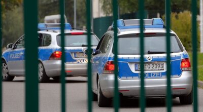 Polizei-Einsatz bei Reichsbürgerwahl - 