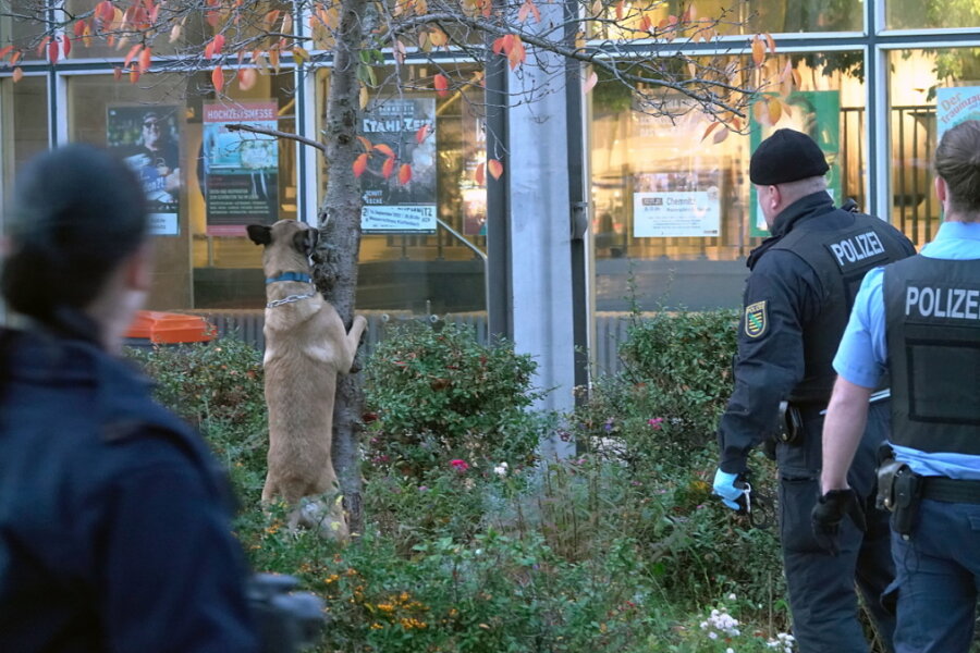 Polizei findet Drogenversteck im Chemnitzer Zentrum - 