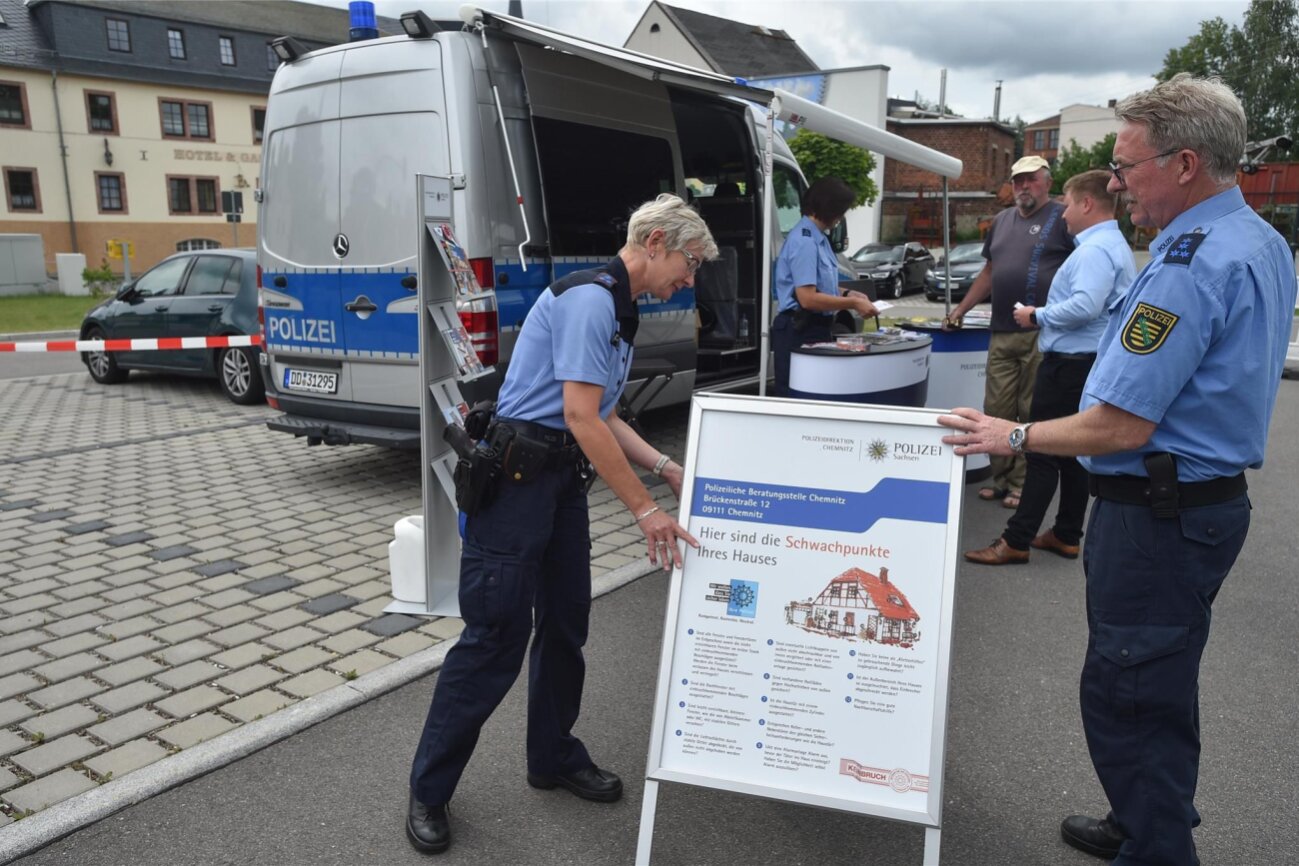 Polizei Gibt Wieder Vor Ort Tipps: Präventionsmobil Der ...