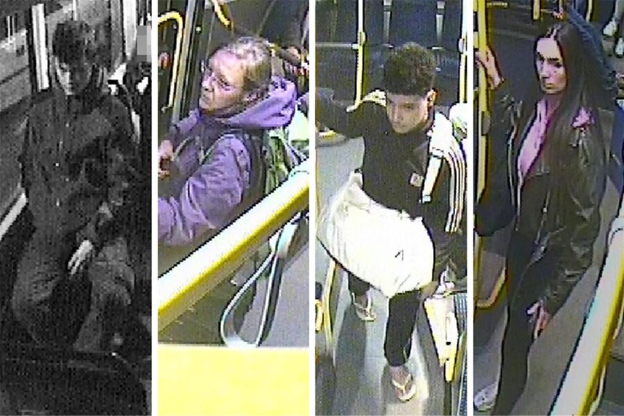 Polizei sucht Zeugen nach Bluttat in Görlitz: Wer kennt diese Personen? - Wer kann Angaben zu diesen vier Personen machen?