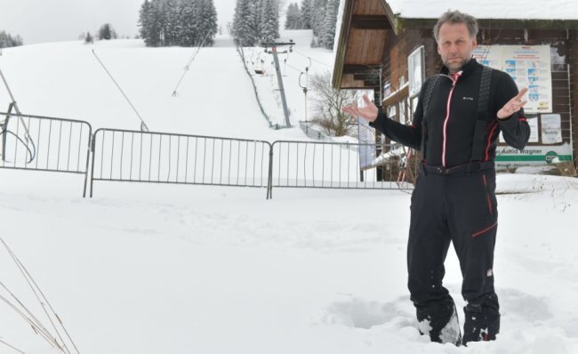 Polizeieinsatz am Skilift führt die Klickliste in Mittelsachsen an - Ein Bericht über den Skilift von Betreiber Alexander Richter war der meistgeklickte Beitrag in Mittelsachsen 2021.