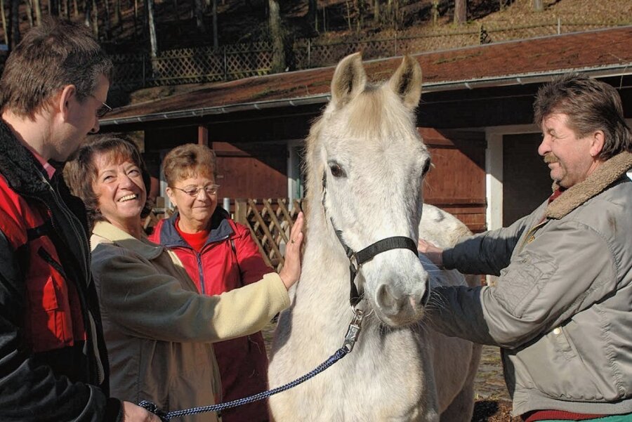 Im Jahr 2006 schenkte die Familie Tischer aus Niedersteinbach das Pferd dem Naturpark Köbe. Damals war Fussel rund 14 Jahre alt. Mehr als die Hälfte ihres Lebens hat sie demnach in der Köbe verbracht. 