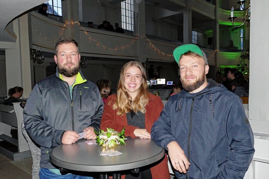 Tobias Seidel, Nicole Lohse und David Rümmler (von links) engagieren sich für die Jugendarbeit im Kirchenbezirk Marienberg. 