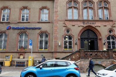 Postbank bestätigt Schließung in Glauchau - Dem markanten Postgebäude droht der Leerstand.