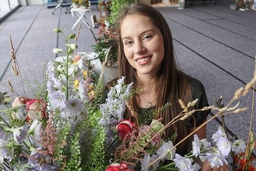 Praktische Abschlussprüfung in Chemnitz: dieses Jahr gab es nur vier Floristinnen - 