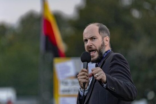 Martin Kohlmann führt Pro Chemnitz an. Nun steht die Vereinigung im Fokus der Verfassungsschützer.