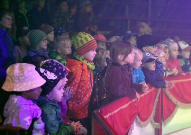Projektzirkus in Schöneck: 160 Kinder werden zu Stars in der Manege - 