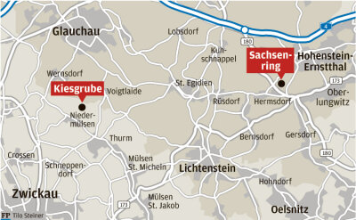 Protest gegen Motorsportareal in Niedermülsen: Rennstreckengegner verschärfen Gangart - 