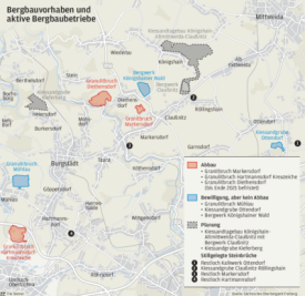 Proteste gegen neue Bergbauprojekte in Mittelsachsen - 