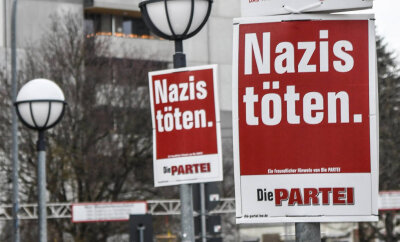 Provokante Wahlplakate: Gericht erlaubt "Nazis töten" - 