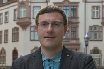 Stefan Hartung, Landratsanwärter im Erzgebirge. 