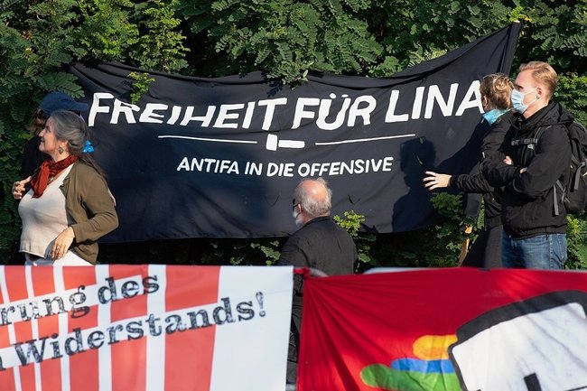 Prozess Gegen Lina E Angriffe Als Vergeltungsaktionen F r Den Sturm prozess-gegen-lina-e-angriffe-als-vergeltungsaktionen-f-r-den-sturm
