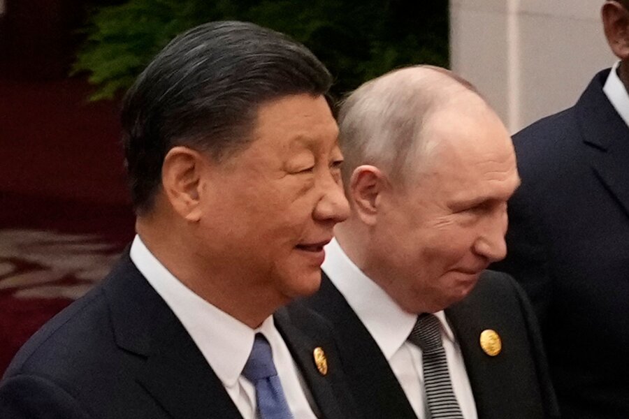Putin am Donnerstag in Peking erwartet - Der chinesische Präsident Xi Jinping (l) und der russische Präsident Wladimir Putin: Putin will im Mai China besuchen.