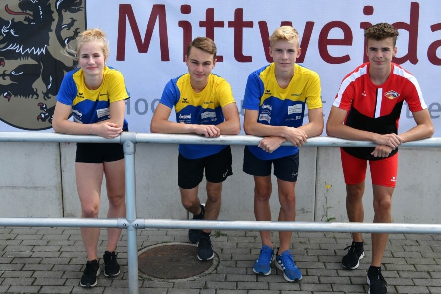 Vier Mittweidaer Leichtathleten fahren an diesem Wochenende zur Deutschen U-16-Meisterschaft: Pia Ulbricht, Moritz Neuke, Nick Iffländer (alle LG Mittweida) und Pepe Schenk (TSV Fortschritt Mittweida) vertreten Mittelsachsen in Bremen. 