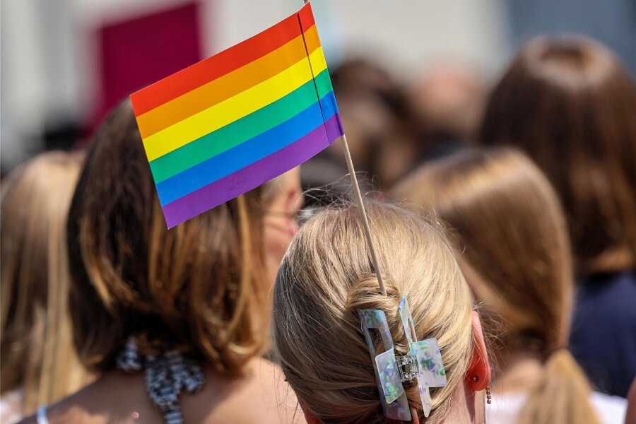 Queeres Leben: Beiträge vom Filmfest Dresden in Freiberg zu sehen - Die Regenbogenfahne – die Flagge queerer Vielfalt.