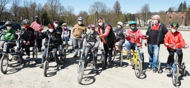 Es geht wieder los: Mit großem Aufwand hat der Radkulturzentrum-Verein das Training organisiert. 