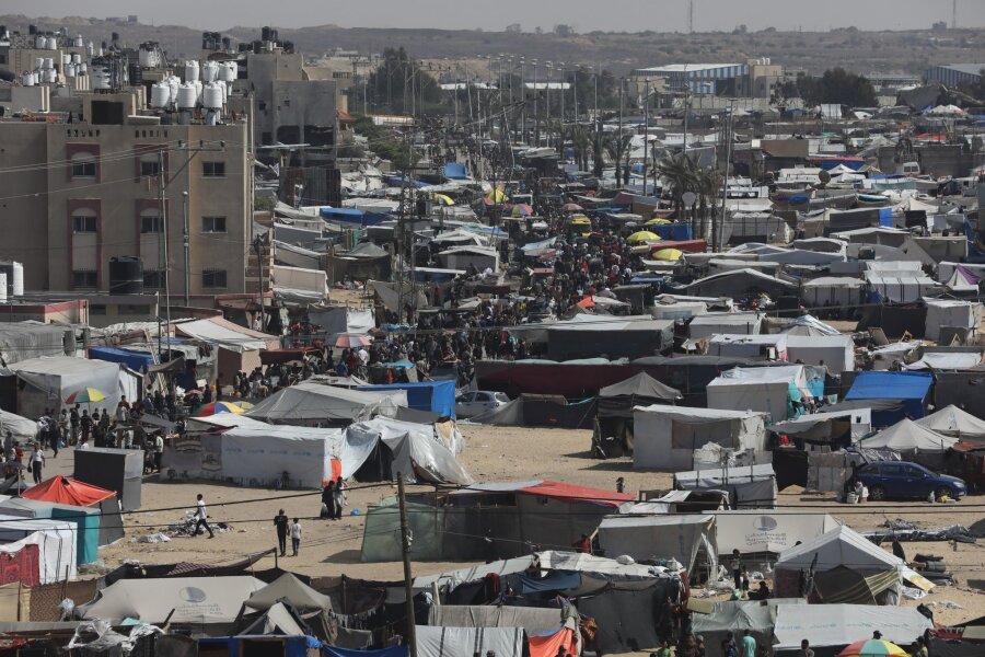 Rafah: Angst vor Ausweitung des Militäreinsatzes wächst - Humanitäre Helfer berichten von verheerenden Zuständen in Rafah im Süden des Gazastreifens.