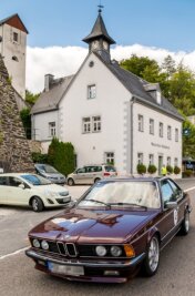Rallye durch die Region - Dieser BMW 635 CSi hat bereits 38 Jahre auf dem Buckel. 