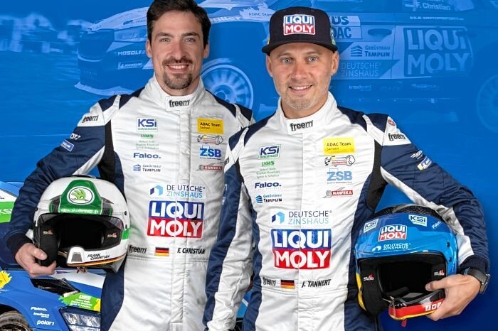 Rallyeteam freut sich auf Heimspiel zum Saisonstart - Julius Tannert (r.) und Frank Christian (l.) schauen optimistisch auf die neue Saison. 