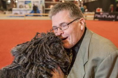 Rassehundeausstellung in der Messe Chemnitz: Hirtenhund wird am Samstag schönster Vierbeiner - 