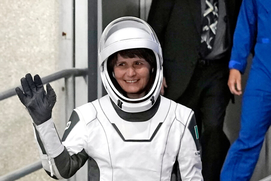 Samantha Cristoforetti - italienische Astronautin.