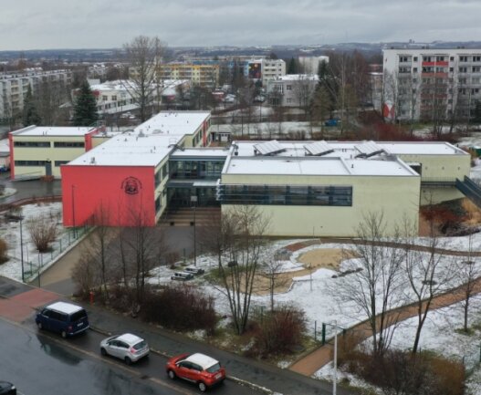 Die Martin-Römer-Förderschule in Neuplanitz ist zu klein geworden. Deshalb soll sie übergangsweise erweitert werden. 