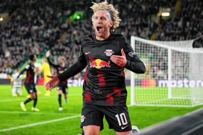 RB Leipzig im Aufwärtstrend: Die Bullen beißen sich durch - Der Schwede Emil Forsberg erzielte nach Vorlage von Timo Werner, Schütze des ersten Tores, das entscheidende 2:0. 