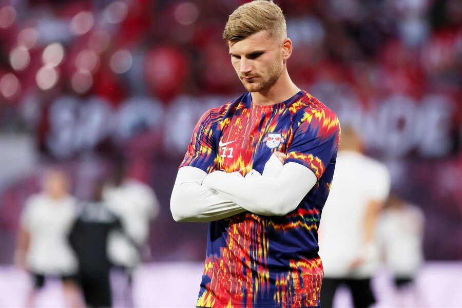 RB Leipzig kämpft gegen Werner-Krise und Union-Fluch - Ladehemmung: RB-Stürmer Timo Werner könnte gegen Union Berlin ein guter Joker sein. 