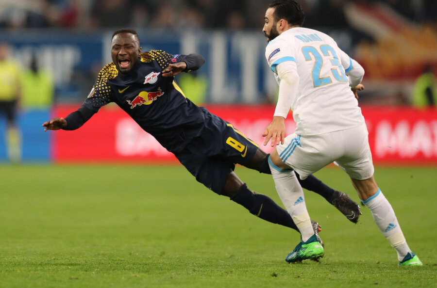 RB Leipzig scheidet gegen Marseille im Europa-League-Viertelfinale aus - 