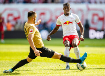 RB Leipzig siegt 2:1 gegen Frankfurt - 