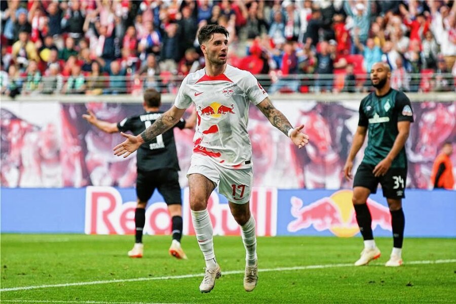 RB Leipzig: Szoboszlai kokettiert mit einem Wechsel - Am vergangenen Sonntag war er noch Last-Minute-Siegtorschütze - RB's Dominik Szoboszlai. Geht er künftig in der Premier League auf Torejagd? 